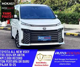 [Garansi 1th] Toyota Voxy 2.0 AT TSS Putih Metalik  2024 Km antik 2rb