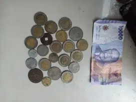 Di jual semua macam koin dan kertas pilih aja untuk mahar,koleksi dll