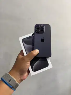 Iphone 15 pro 256 resmi full set ori