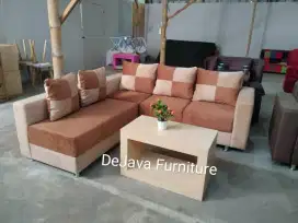 Sofa sudut minimalis