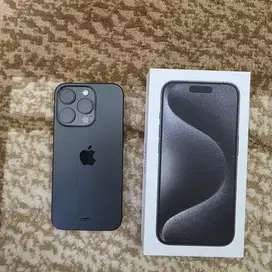 Iphone 15 pro 256gb black