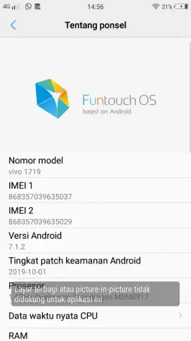 VIVO 1719  mulus sekali