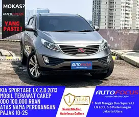 Tdp murah 10JT Kia Sportage LX AT 2.0 Abu Grey metalik nik 2013