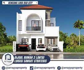 RUMAH KLASIK MODERN 2 LANTAI DI KENCANA LOKA BSD -HRB153