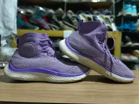 Sepatu Basket Under Armour Curry 4 Flotro Vivic Lilac size 44