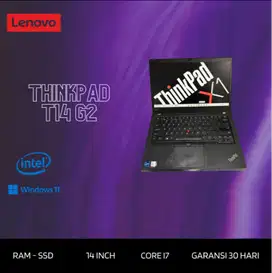 Laptop Lenovo Thinkpad T14 Core i7 GEN 11 RAM 16/256GB FHD M-RC