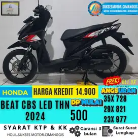 PROMO BEAT CBS LED MURAH CASH&KREDIT BERGARANSI FREE OLI
