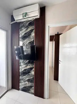 DIJUAL APARTEMEN GREEN PRAMUKA CITY 2BR FULL FURNISH TOWER BOUGENVILLE