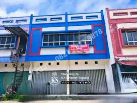 2 Ruko Gandeng  di Bypas Alang Alang Lebar Kota Palembang