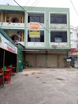 Dijual Ruko di Jln HR Soebrantas Panam, Simpang Baru, Pekanbaru
