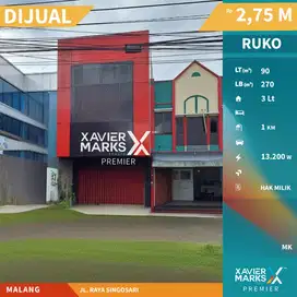 Dijual Ruko Terawat di Singosari Malang Bagus Strategis