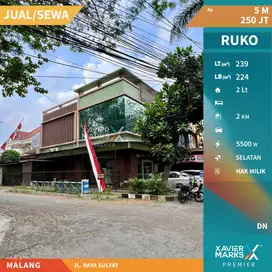 Dijual Ruko Premium Strategis di Sulfat Blimbing Malang Posisi Hook