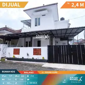 Properti Langka Dijual Kost Furnished HOOK di Sigura Gura Malang