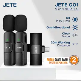 JETE MICROPHONE WIRELESS C01 2 IN 1