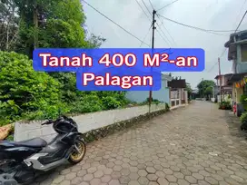 Tanah Jalan Palagan Luas 400 Meteran Pekarangan