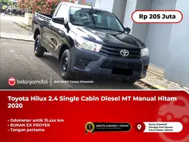 [KM ANTIK 15RB] Toyota Hilux 2.4 Single Cabin Diesel MT 2020/2021