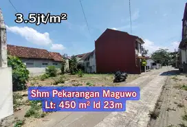 Tanah Pekarangan di Maguwo Luas 450 meter