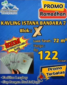 Promo Tanah Kavling Istana Bandara 7 Saptorenggo Pakis Surat SHM Split