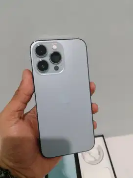 Iphone 13 Pro 256GB Blue fullset Bh 96% All Operator