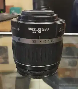 Lensa kit 18-55mm Canon non IS