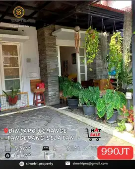 Dijual Rumah Dekat Bintaro Exchange Ciputat Tangsel