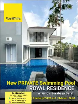 PRIVATE Pool Rumah Royal Residence -Citraland - Graha Family - Pakuwon