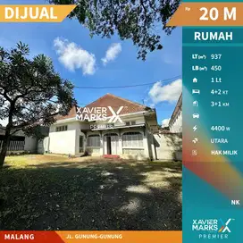 Dijual Rumah Klasik di Gunung gunung Klojen Malang Luas Strategis