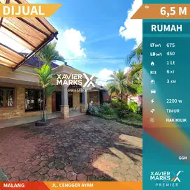 Dijual Rumah Strategis Area Cengger Ayam Lowokwaru Malang Nyaman Asri