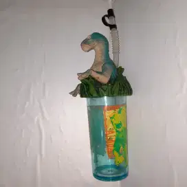 LIMITED EDITION: Botol Minum/ Tumbler Dinosaurus (Tinggi 30 cm)