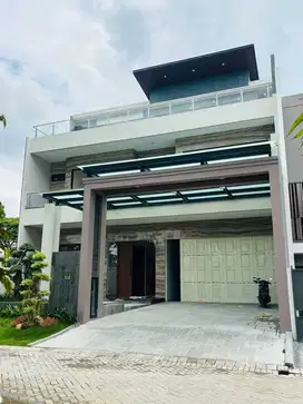 Rumah mewah golf view intip Citraland 3 lantai bukit golf BGI