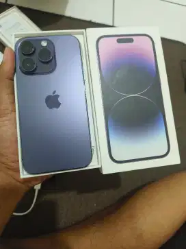 Iphone 14 pro 256gb ibox mulus lengkap ori