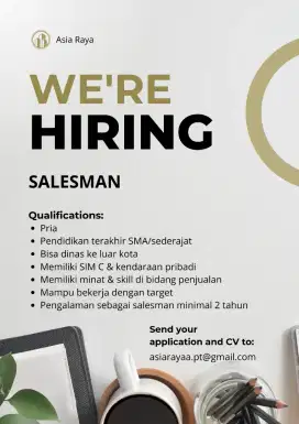 Salesman Luar Kota