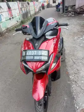 Yamaha aerox 155 CC THN 219 plat Dki