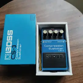 Efek Boss CS3 compresion sustainer