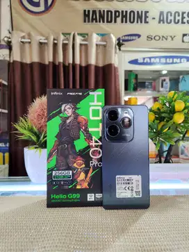 Infinix Hot 40 Pro Ram 12Gb/256Gb Fulset Mulus 99% Garansi On Des 2025