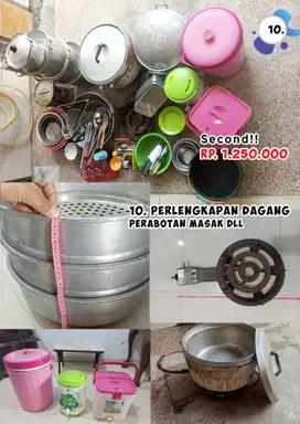 Paket peralatan Dagang Murah. Second!!