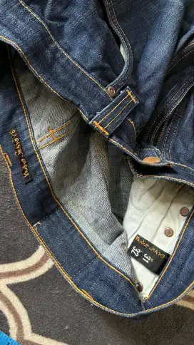 Original Nudie thin finn ecru embo 31/32