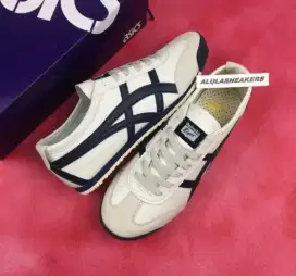 Sepatu Onit Sneaker Tiger Sepatu Meksiko 66 Casual Pria Wanita Kulit