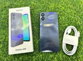 SAMSUNG A06 RAM 4/64 FULLSET MULUS SECOND MURAH GARANSI COD / ANTAR