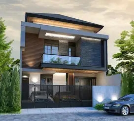 Jual rumah 2lt di sutorejo prima surabaya timur