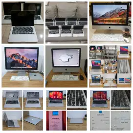 aneka MacBook pro MacBook air imac dan isi aplikasi
