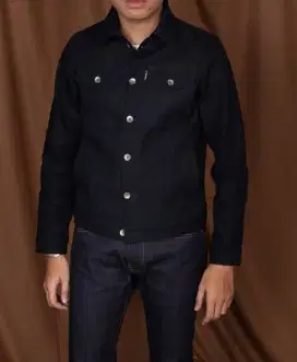 Jaket wingman denim rover indigo 14oz