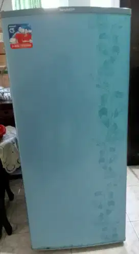 Kulkas sharp pintu 1 secound