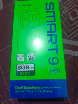 Jual infinix smart 9 ram 8(4+4gb) masih segel