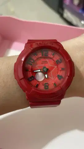 Preloved Jam BABY G MERAH