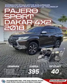 Pajero Sport Dakar 4x2 Matic 2018