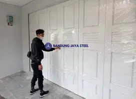 Jual Pintu Garasi Cat Powder Coating Sliding Dan Lipat Premium