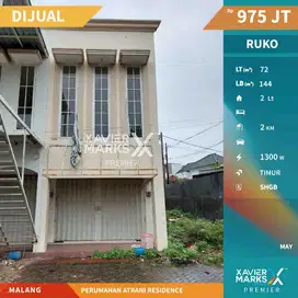 Dijual Ruko 2 Lantai Strategis Cocok Semua Usaha di Atrani Residence