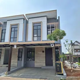 10 Juta punya Rumah Cluster japan style full Furnish free biaya2