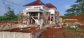 Rumah elegan mewah semi vila